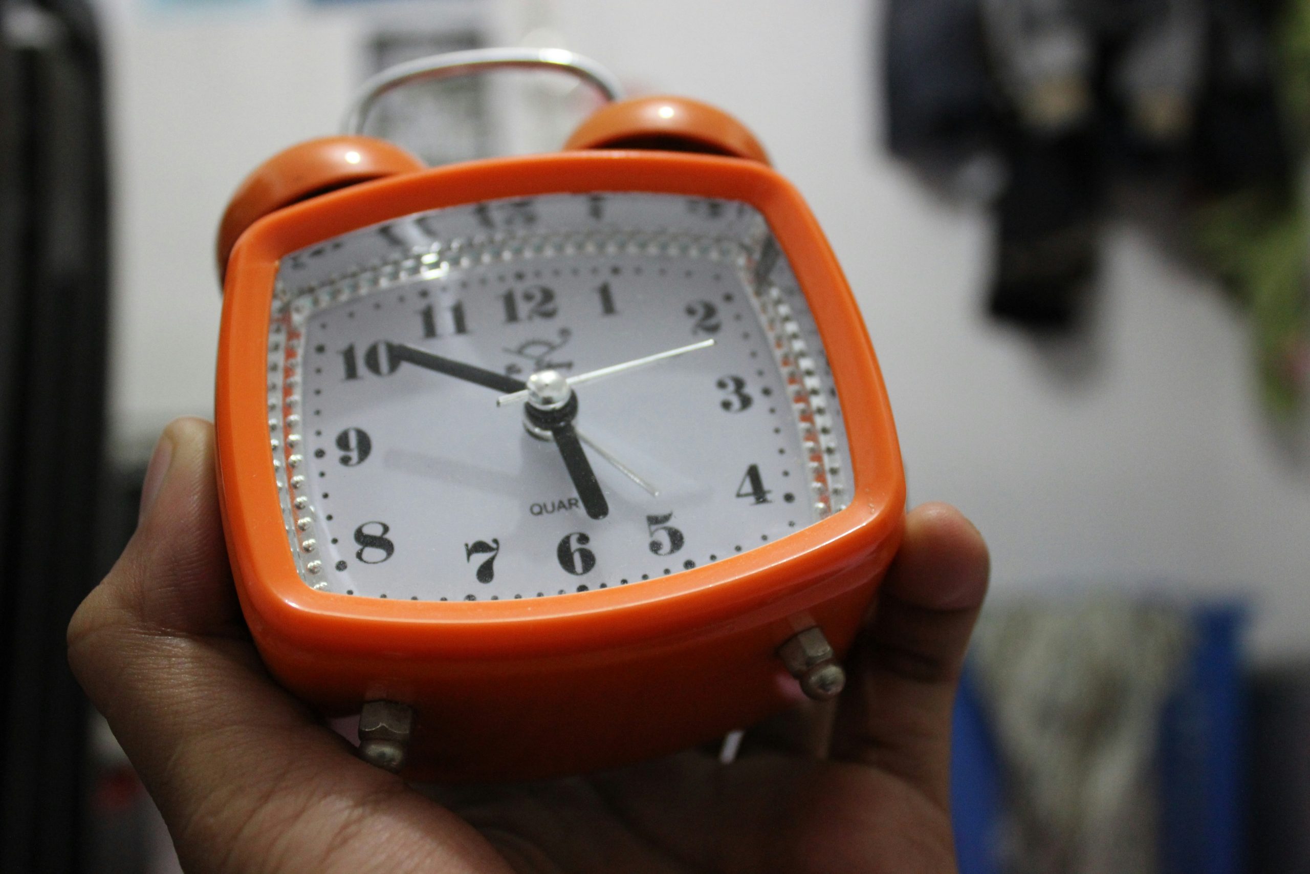 altimeter watch on wrist