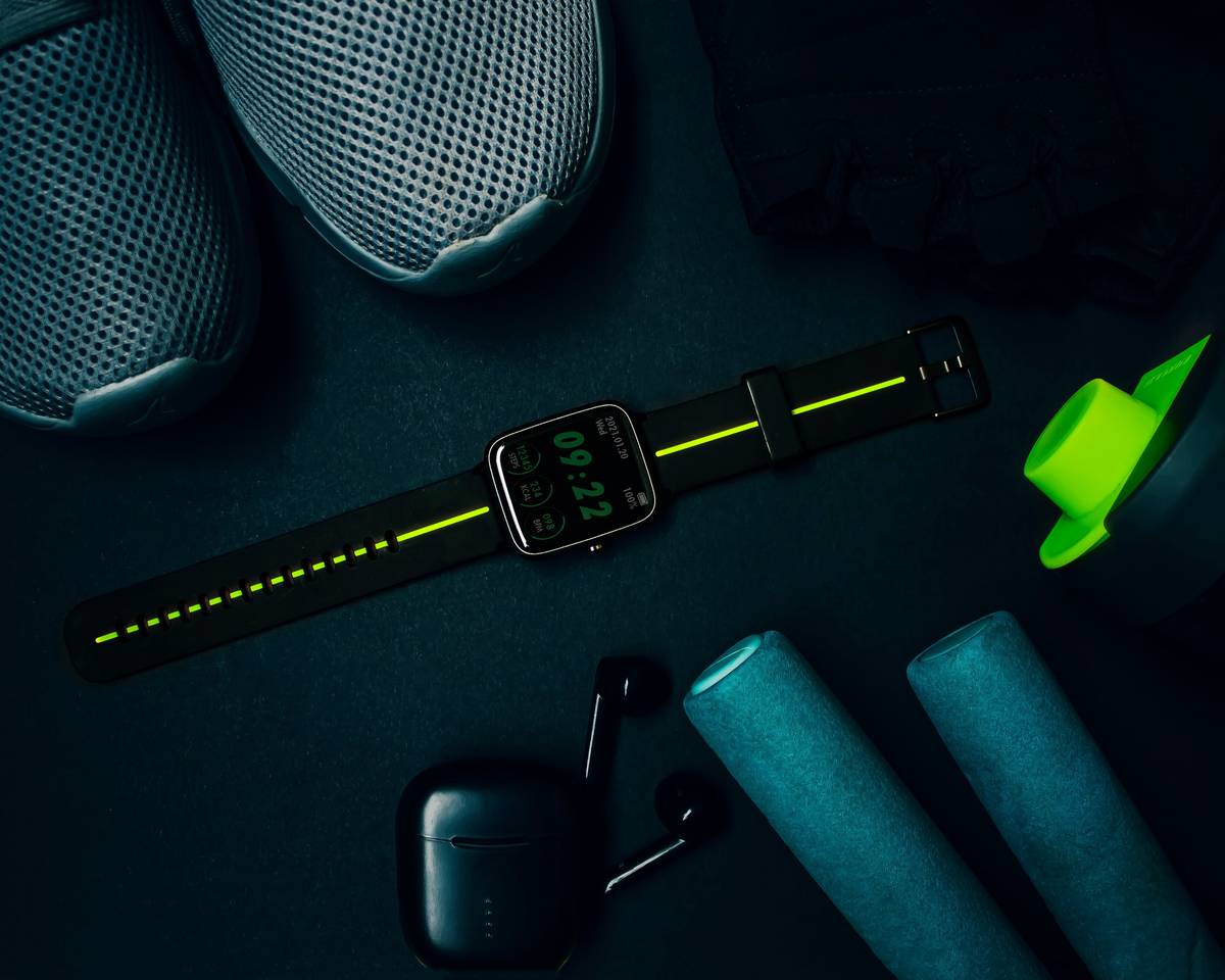 Garmin Fenix watch displaying accurate elevation data while hiking through foggy conditions
